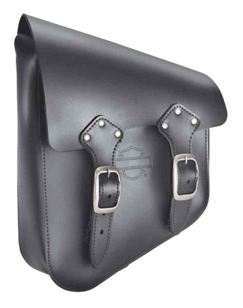 HarleyDavidson® SingleSided Swingarm Bag, Fits Softail Models, Black