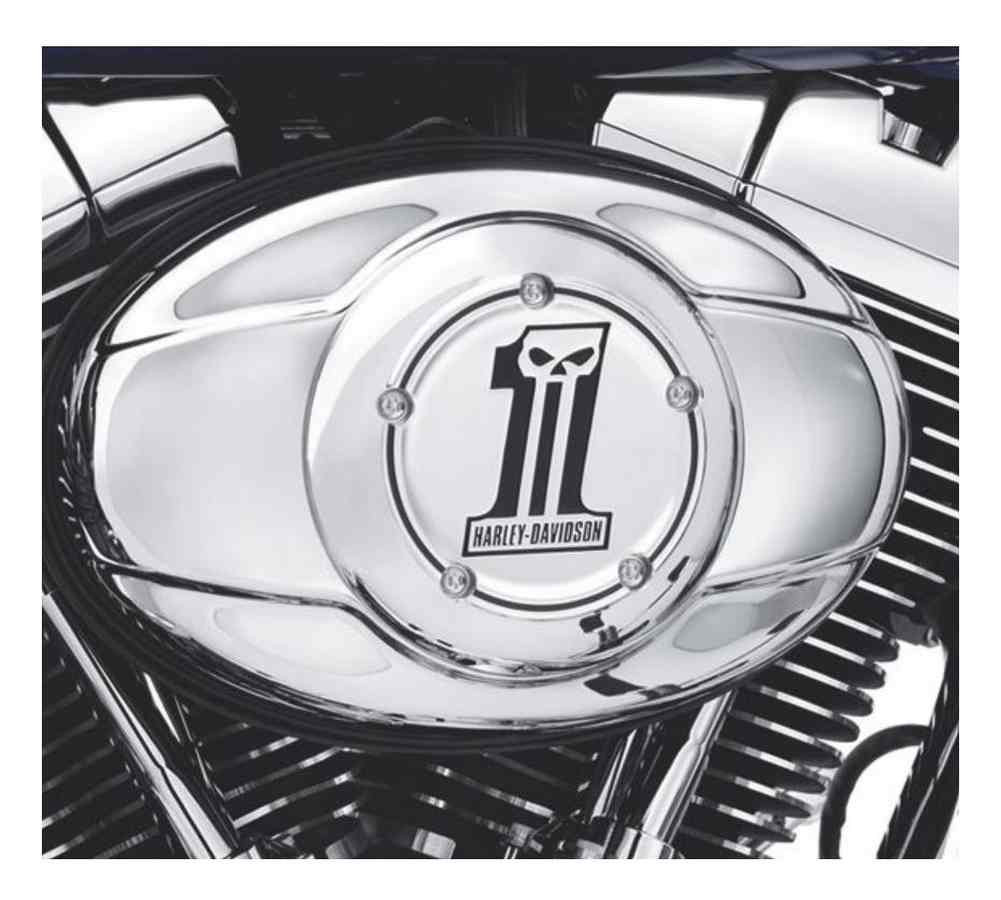 HarleyDavidson® Number One Skull Air Cleaner Trim, Evolution 1340 Model 2795610 Wisconsin