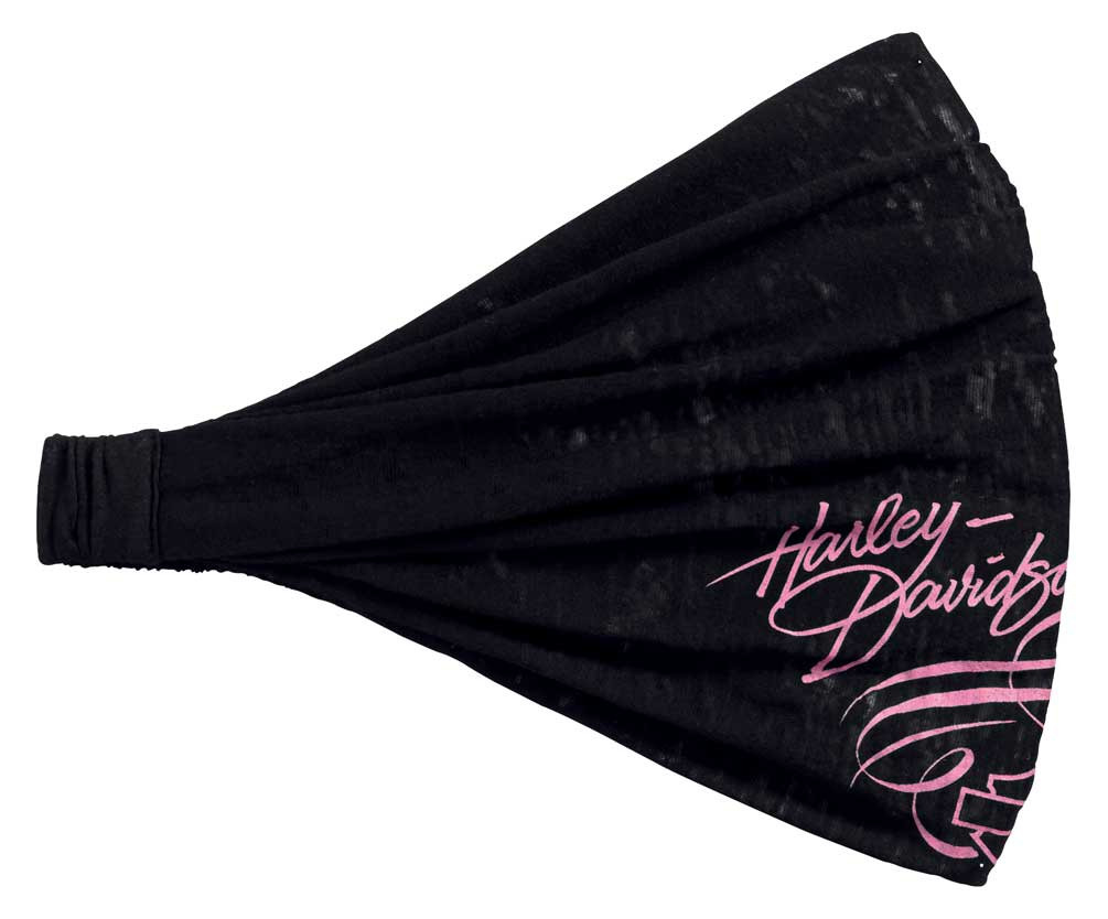 Harley-Davidson® Women's Pink Label Burnout Head Wrap ...