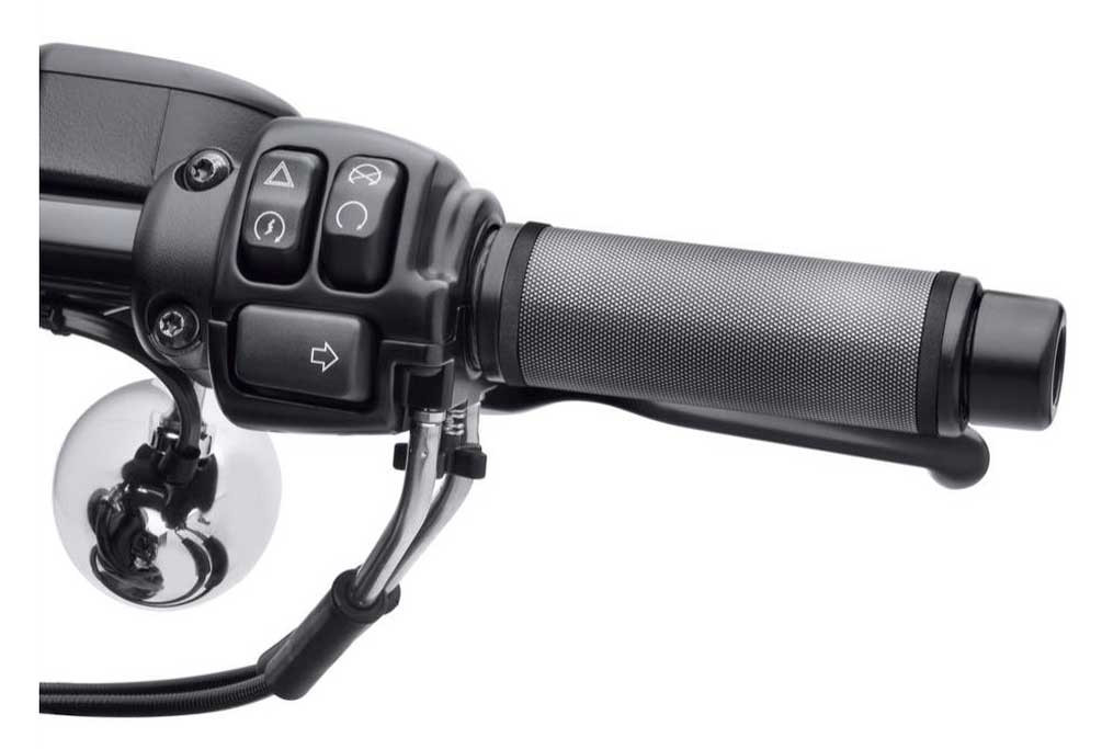 HarleyDavidson® Hand Grip End Caps, Fits Diamond Black Hand Grips