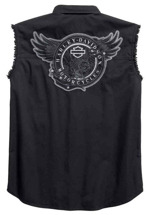 harley davidson sleeveless shirt mens