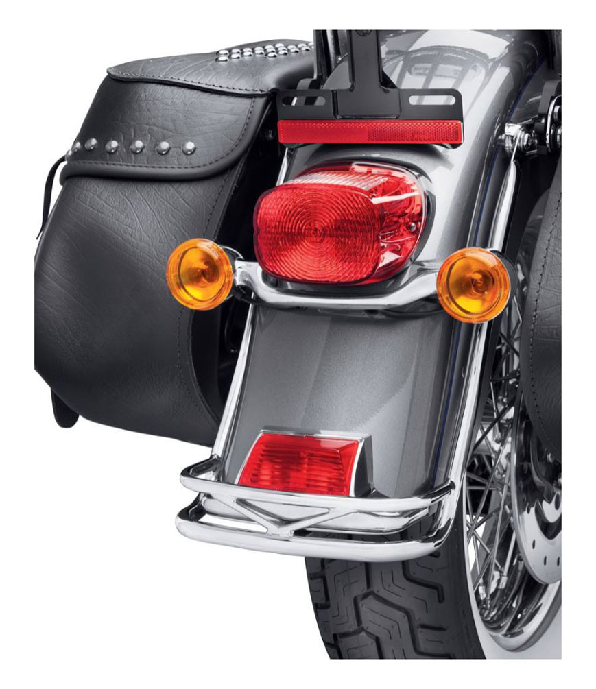 HarleyDavidson® Heritage Chrome Rear Fender Rail, Fits Softail Models