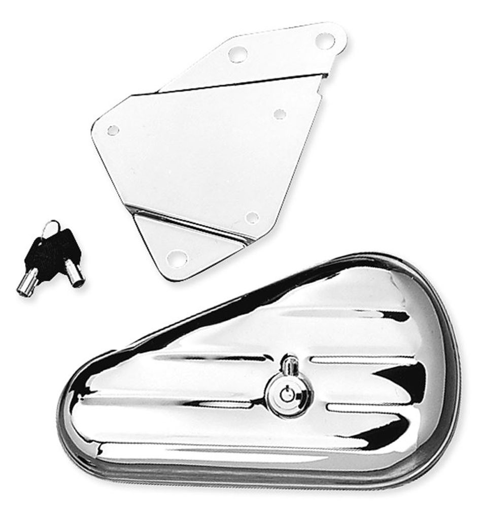 HarleyDavidson® Softail Toolbox Chrome Finish, Right Sided Mount
