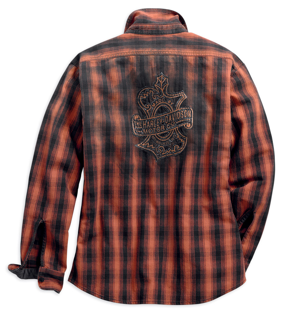 harley davidson flannel