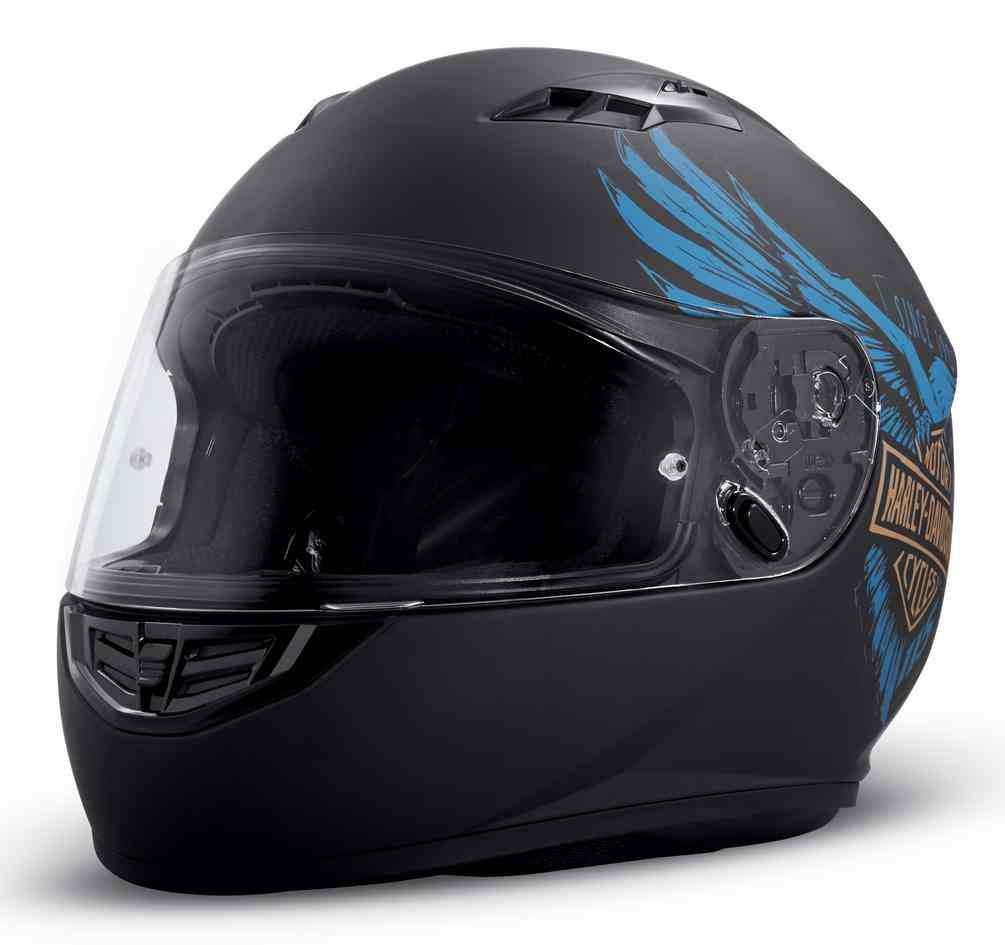 Harley-Davidson® 115th Anniversary H28 Full-Face Helmet, Matte Black
