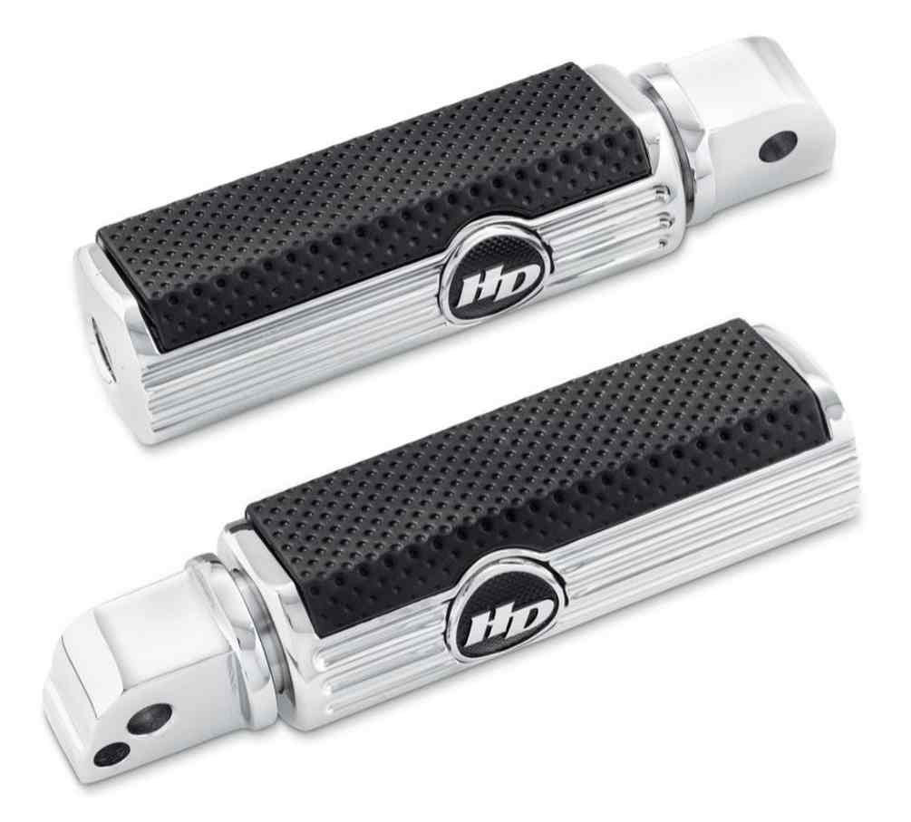 Harley-Davidson® Defiance Passenger Footpegs - Chrome ...