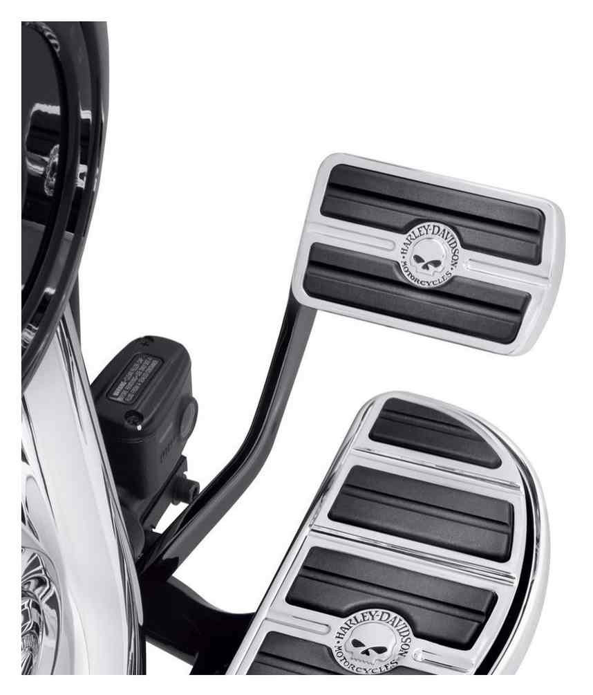 HarleyDavidson® Willie G Skull Brake Pedal Pad Large, Softail Models