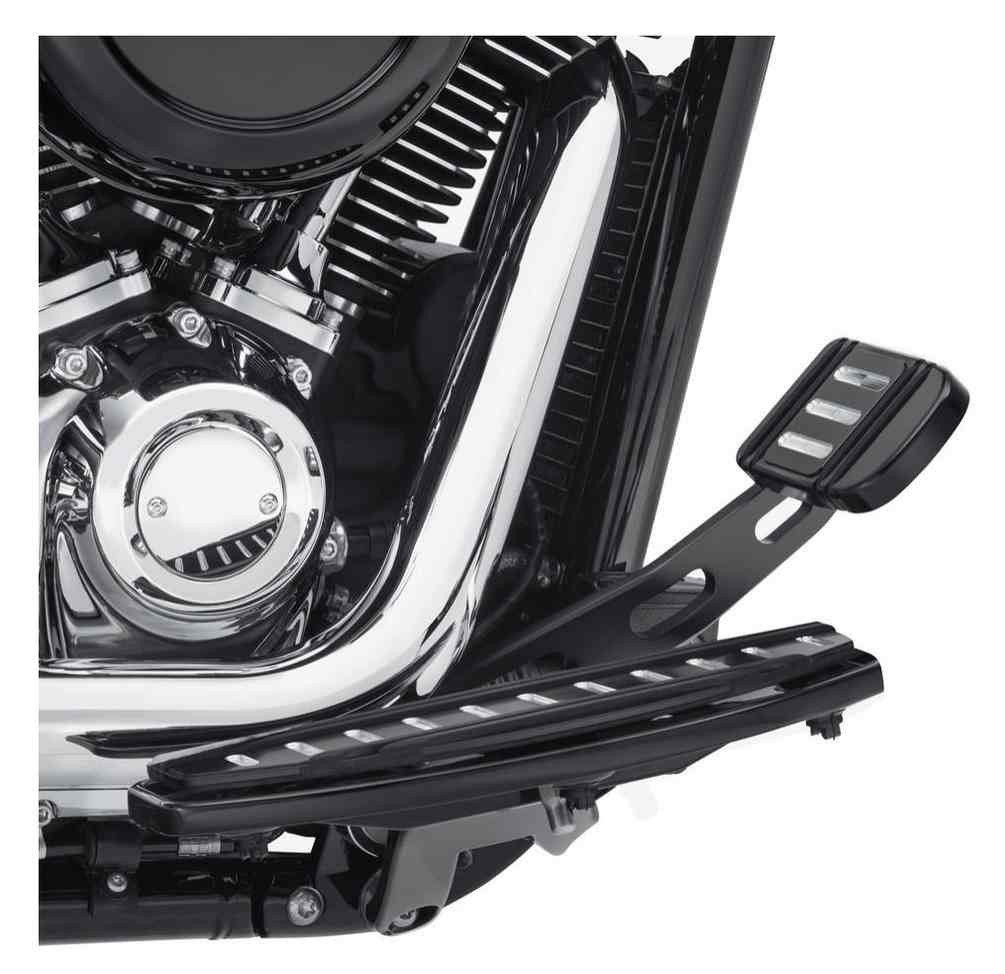 HarleyDavidson® Satin Black Billet Rear Brake Lever, Fit Softail