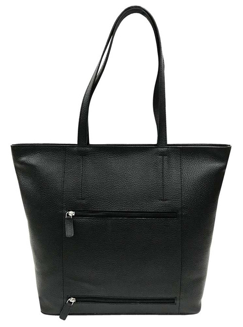 Harley-Davidson® Women's Bar & Shield Travel Leather Tote Bag, Black ...