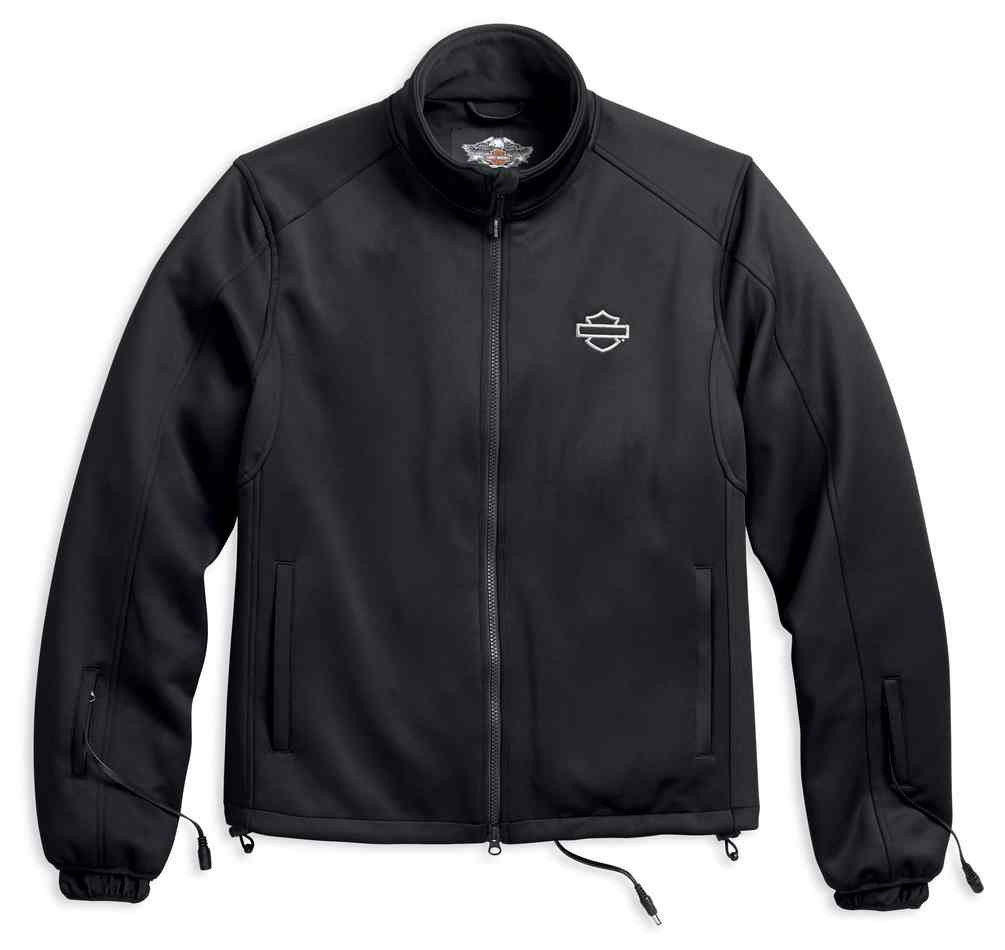HarleyDavidson® Men's Heated BTC 12V FullZip Jacket Liner, Black