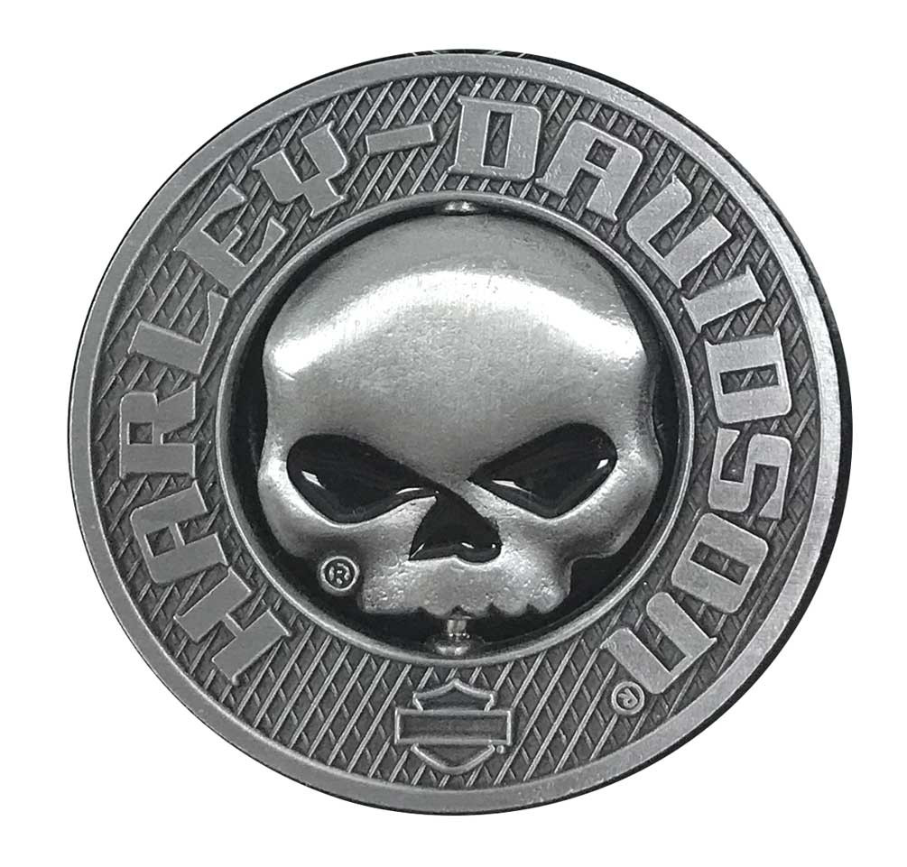 Harley-Davidson® 3D Willie G Skull Spinner Metal Pin ...