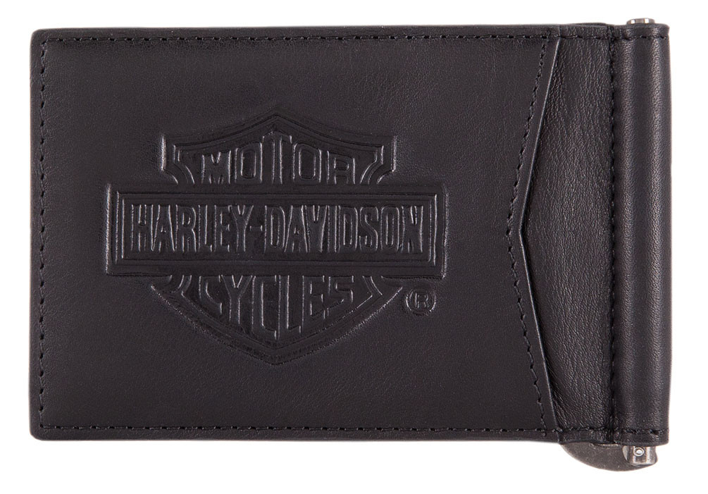 Harley Davidson Men S Bar Shield Classic Rfid Money Clip Wallet - harley davidson men s bar shield classic rfid money clip wallet hdmwa11488 wisconsin harley