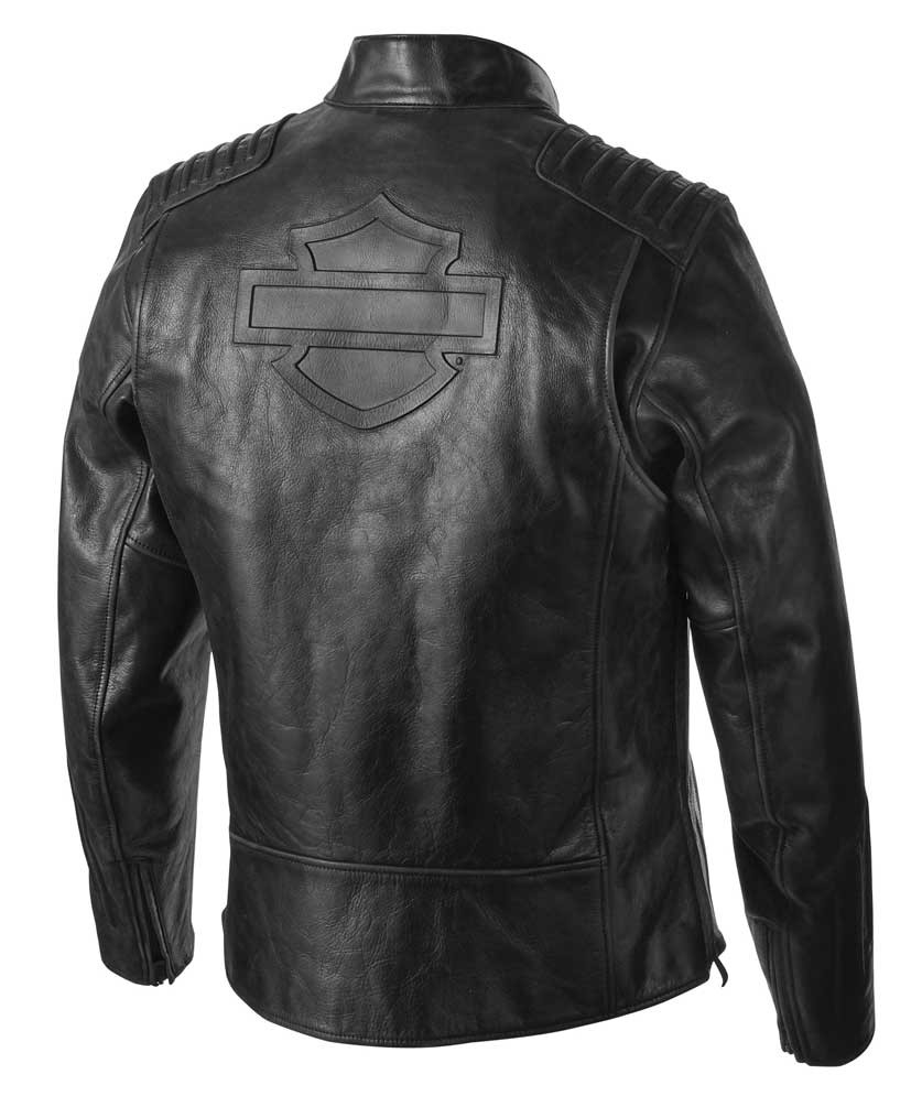 Harley-Davidson® Men's Temerity Slim Fit Leather Jacket, Black 98047 ...