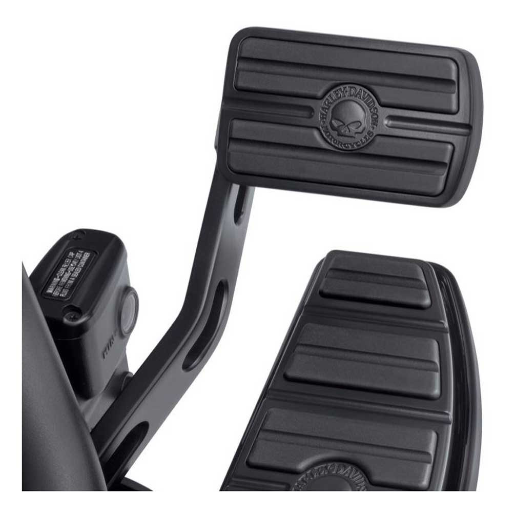 HarleyDavidson® Willie G Skull Large Brake Pedal Pad, FL Softail