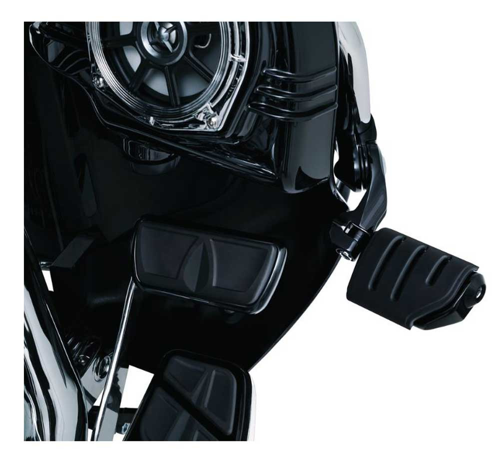 Kuryakyn TourTech Cruise Chrome Mounts, Short Arm, Fits Engine Guards