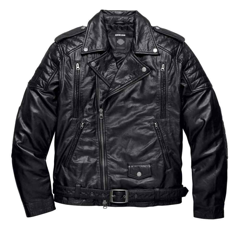 Harley-Davidson® Men's Black Label Core #1 Skull Leather Biker Jacket ...