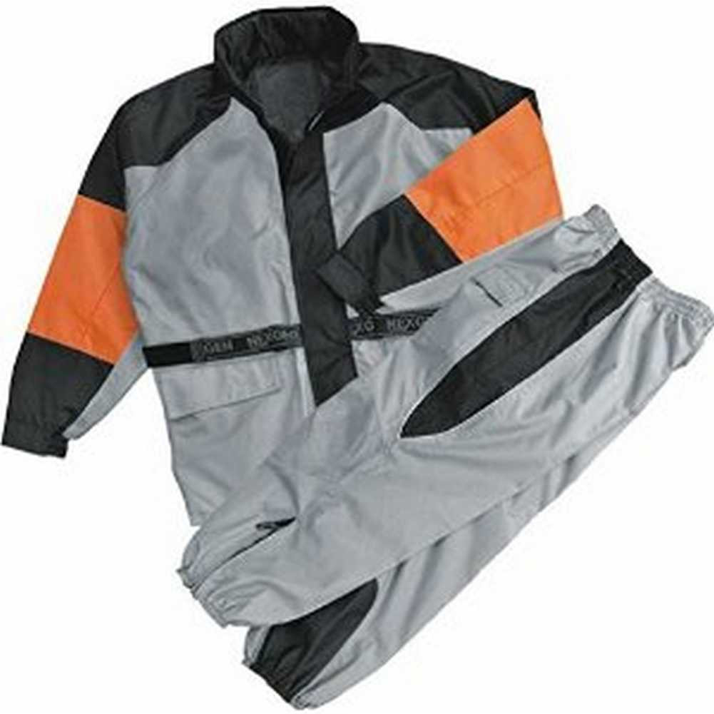 Nex Gen Men's Motorcycle Rain Suit w/ Reflective Piping SH2217