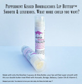 Peppermint Kissed Bombalicious Lip Butter
