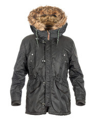 Women's Winter Fur Hood Jacket 