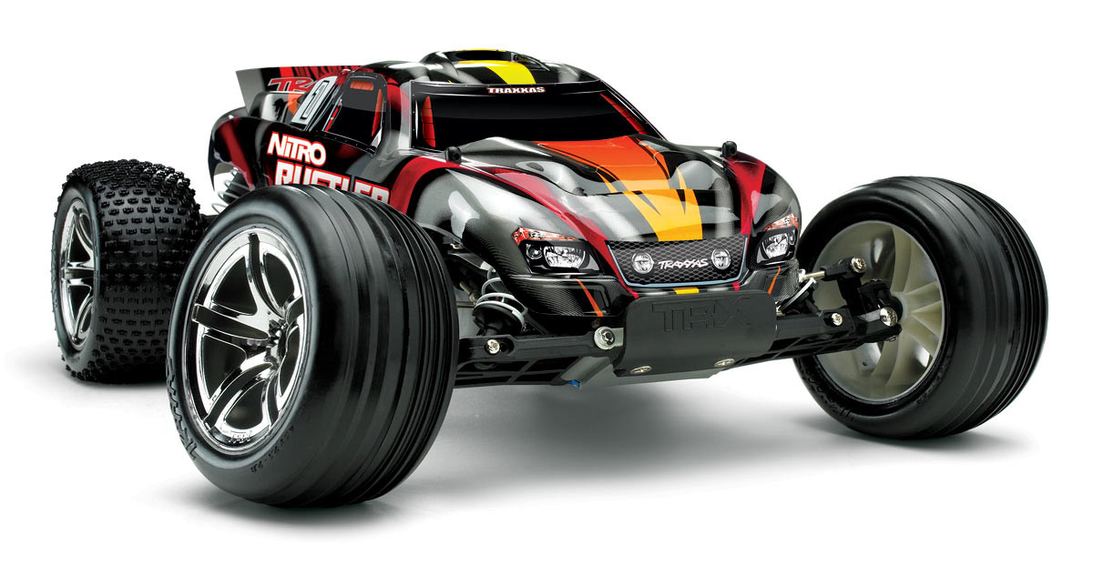 Traxxas Rustler Nitro 2WD 110 44094 RC Masters