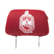 DST Car Headrest Cover - Red