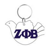 Acrylic Symbol Keychain - ZPB