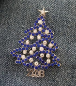 ZPB Christmas Tree Lapel Pin 