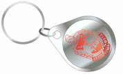 DST Domed Crest Keychain