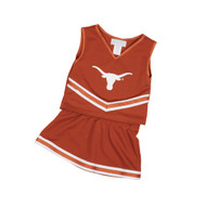 Texas Longhorn Toddler/Youth Cheerleader 2-Pc  Set (028)