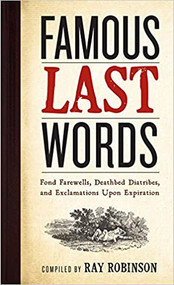 Famous Last Words-Book