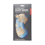 World Map Ultra Soft Sleep Mask (KIK TT49)