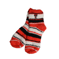Texas Tech Skip Stripe Comfy Socks (109-TT)