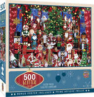 Holiday Festivities Sparkle Puzzle (500 Piece)