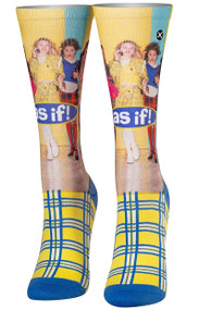 As If Ladies' Sublimated Crew Socks (OSWCASIF)