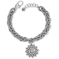 Brighton Pebble Dot Medali Chain Bracelet (JF9071)
