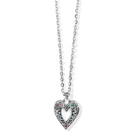 Brighton Elora Gems Large Heart Necklace (JM5163)