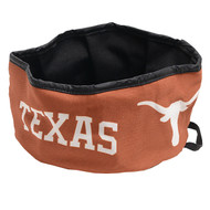 Texas Longhorn Dog Foldable Travel Bowl (TEXAS5000BOWL)