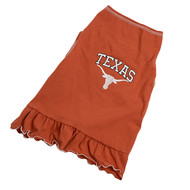 Texas Longhorn Embroidered Cheerleader Outfit for dogs (TEXAS5000DRESS)