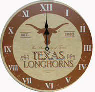 Texas Longhorn Large Wall Clock (18743)