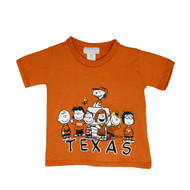 Texas Longhorn Snoopy & Gang Toddler Tee (341-SNOOPYGANG)