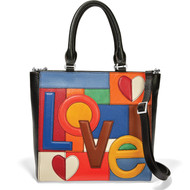 Brighton Love Patch Hand Held Tote (H3780M)