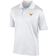 Texas Longhorn Embroidered Logo Textured Polo (2 Colors) (CT3012000)