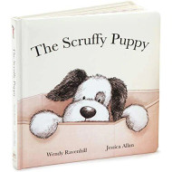 Jellycat Scruffy Puppy Book (BK4SPBUS)