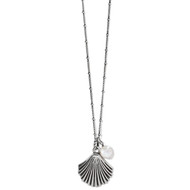 Brighton Silver Shells Pearl Necklace (JM6343)