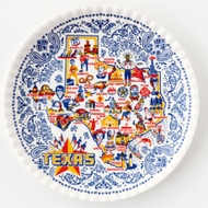 Texas State Icons Melamine Plates (Set of 4) ME0557