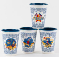 Texas State Icons Cups (Set of 4) ME0310