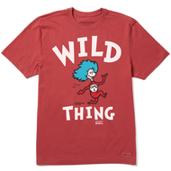 Life is Good Mens' Wild Thing Number One Tee (96924) RED