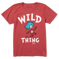 Life is Good Ladies' Wild Thing Number One Tee (96946) RED