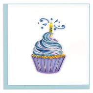 Cupcake & Candle Quilling Card