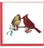 Two Cardinals Quilling Cards